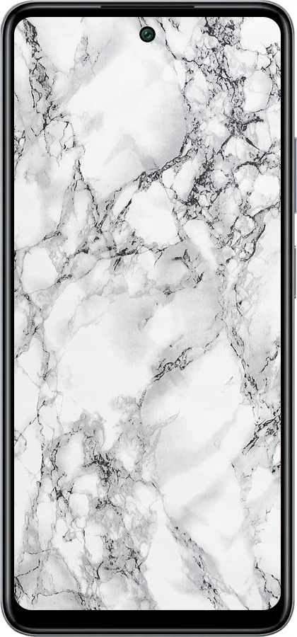 Силіконовий чехол Мармур білий для Infinix Smart 8 Plus - 4480u-3677 изображение 