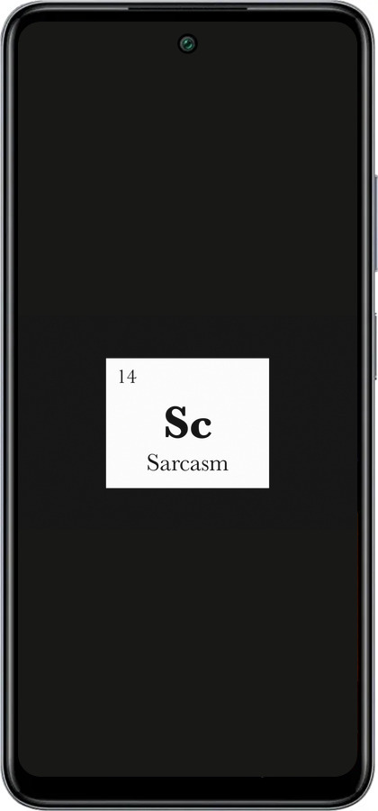 Силиконовый чехол Сарказм для Infinix Smart 8 Plus - 4501u-3677 изображение 