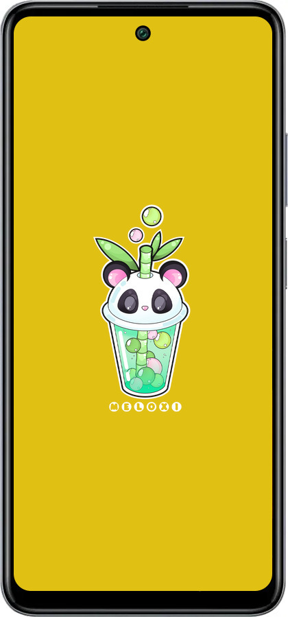 Силиконовый чехол Панда 1 для Infinix Smart 8 Plus - 4558u-3677 изображение 