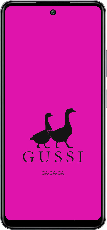 Силиконовый чехол Гуси для Infinix Smart 8 Plus - 4561u-3677 изображение 