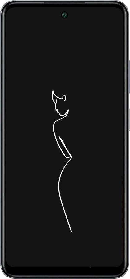 Силіконовий чехол Силует1 для Infinix Smart 8 Plus - 4590u-3677 изображение 