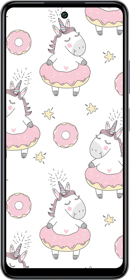 Силіконовий чехол Єдиноріжки для Infinix Smart 8 Plus - 4659u-3677 изображение 