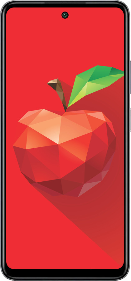 Силиконовый чехол Яблоко для Infinix Smart 8 Plus - 4696u-3677 изображение 