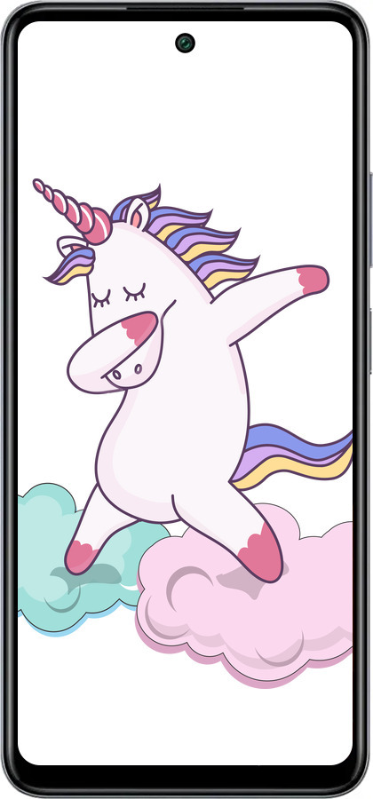 Силиконовый чехол Единорог для Infinix Smart 8 Plus - 4702u-3677 изображение 