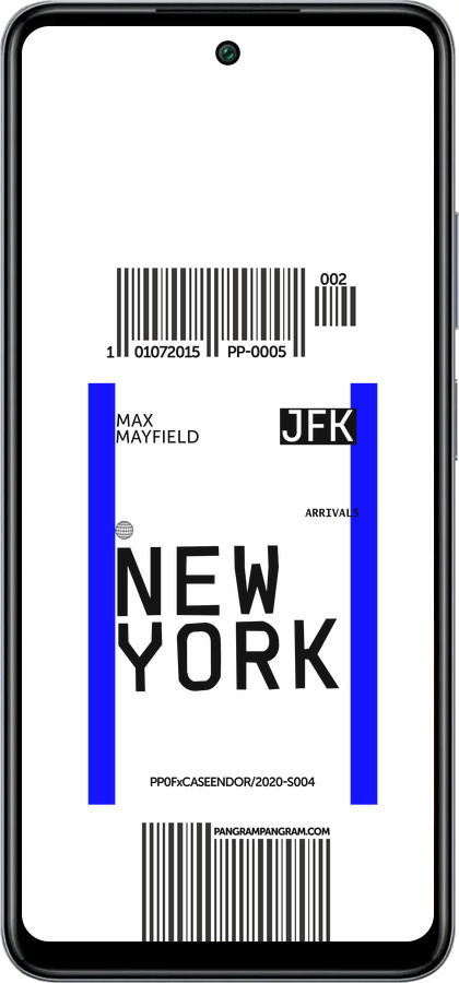 Силиконовый чехол New York для Infinix Smart 8 Plus - 4861u-3677 изображение 