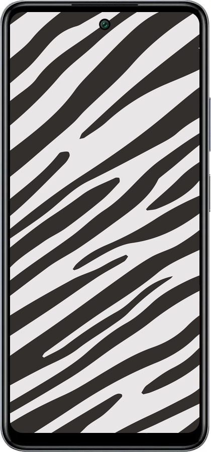 Силиконовый чехол Классическая зебра для Infinix Smart 8 Plus - 4874u-3677 изображение 