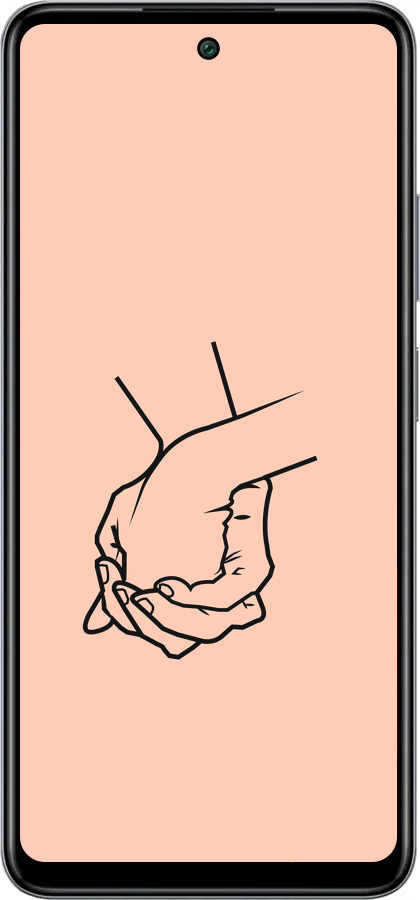 Силіконовий чехол Руки для Infinix Smart 8 Plus - 4896u-3677 изображение 