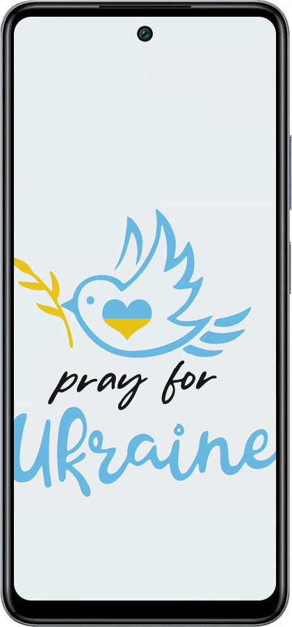 Силиконовый чехол Украина v2 для Infinix Smart 8 Plus - 5230u-3677 изображение 