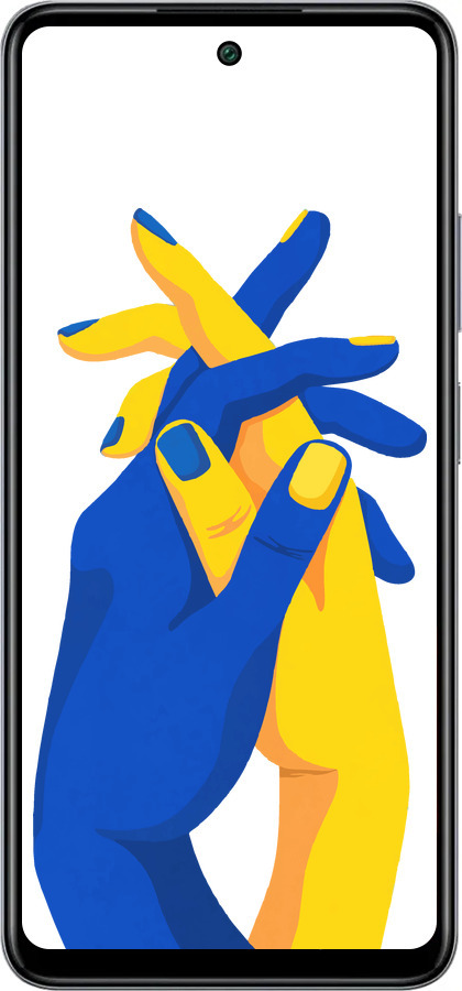 Силиконовый чехол Stand With Ukraine для Infinix Smart 8 Plus - 5255u-3677 изображение 