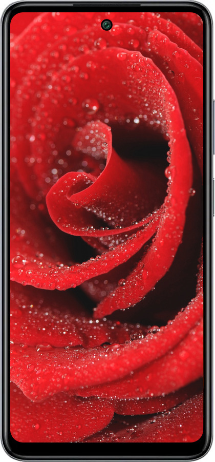 Силіконовий чехол Червона троянда для Infinix Smart 8 Plus - 529u-3677 изображение 