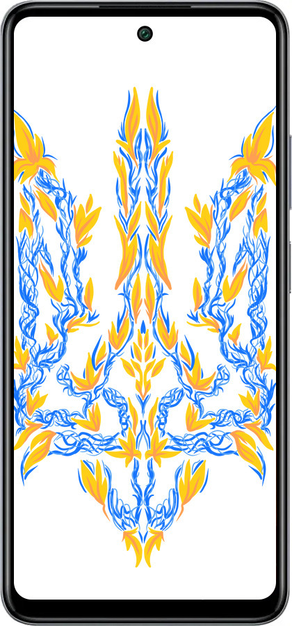 Силиконовый чехол Герб Украины v3 для Infinix Smart 8 Plus - 5313u-3677 изображение 