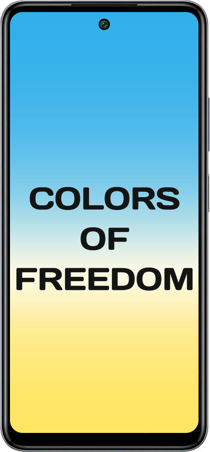 Силиконовый чехол Colors of Freedom для Infinix Smart 8 Plus - 5453u-3677 изображение 