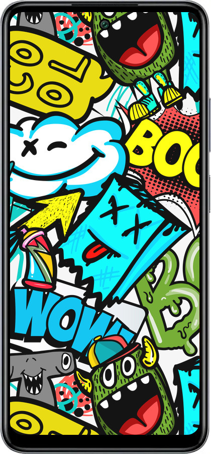 Силіконовий чехол Стікери v4 для Infinix Smart 8 Plus - 5508u-3677 изображение 