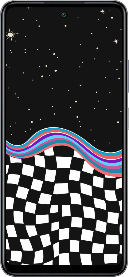 Силіконовий чехол Абстрактний космос для Infinix Smart 8 Plus - 5512u-3677 изображение 