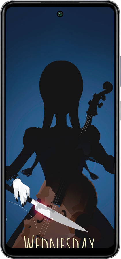 Силіконовий чехол Wednesday для Infinix Smart 8 Plus - 5515u-3677 изображение 