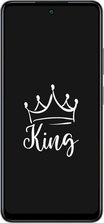 Силиконовый чехол Queen & King для него для Infinix Smart 8 Plus - 5521u-3677 изображение 