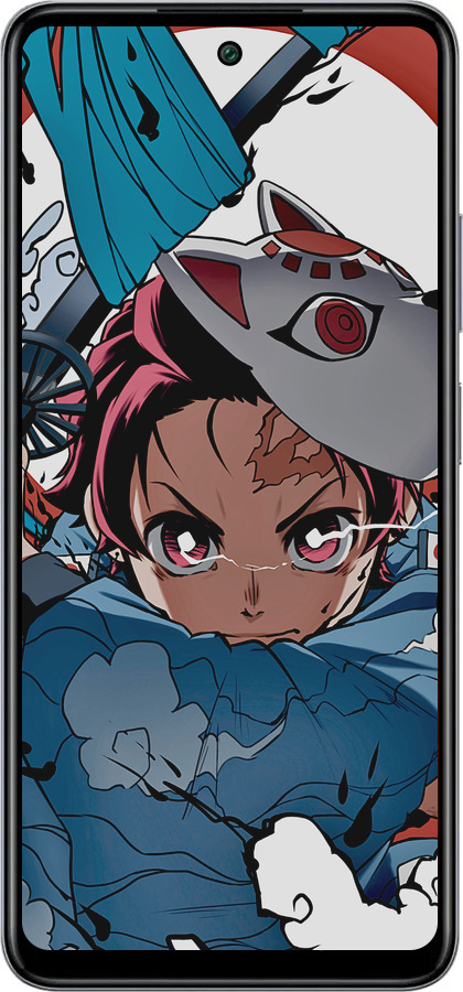 Силиконовый чехол Танджиро Камадо для Infinix Smart 8 Plus - 5574u-3677 изображение 