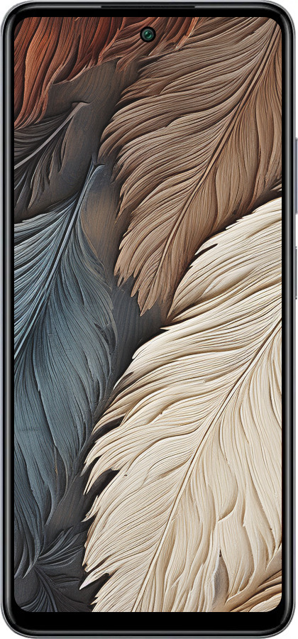 Силіконовий чехол Листя в стилі бохо для Infinix Smart 8 Plus - 5643u-3677 изображение 