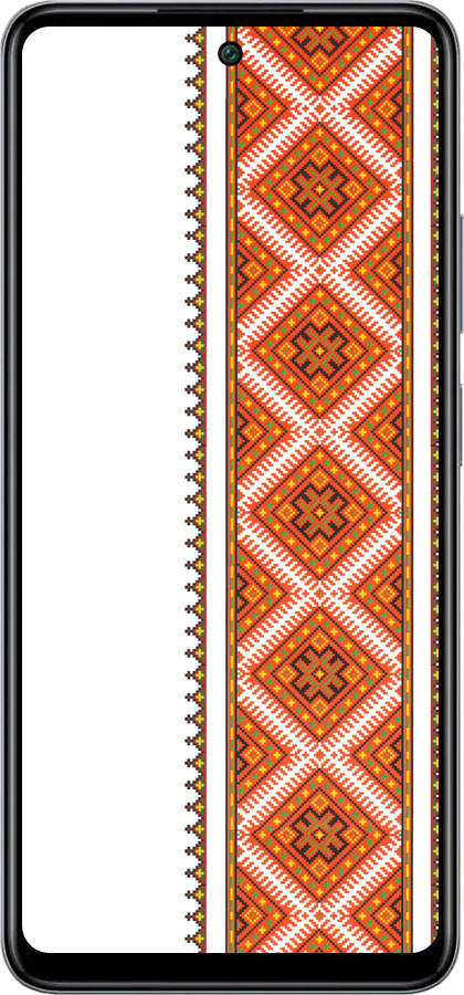 Силиконовый чехол Вышиванка 25 для Infinix Smart 8 Plus - 593u-3677 изображение 