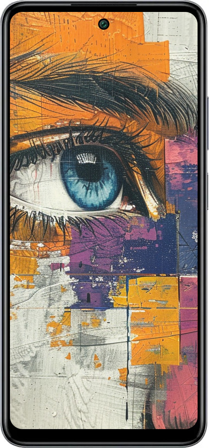 Силиконовый чехол Цветная фреска для Infinix Smart 8 Plus - 6032u-3677 изображение 