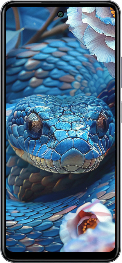 Силіконовий чехол Blue Snake для Infinix Smart 8 Plus - 6079u-3677 изображение 