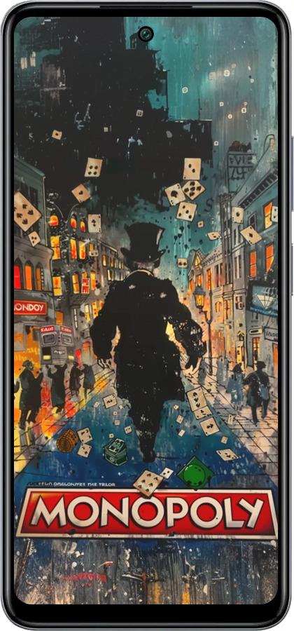 Силиконовый чехол Метрополис игры для Infinix Smart 8 Plus - 6085u-3677 изображение 