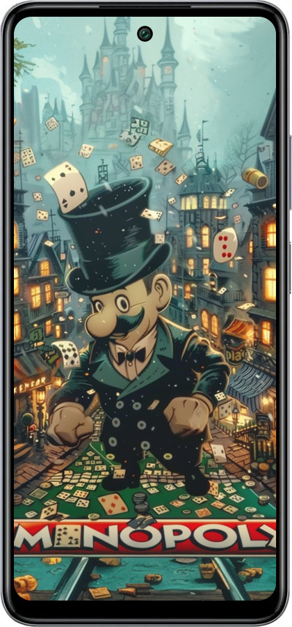 Силіконовий чехол Казковий Monopoly для Infinix Smart 8 Plus - 6086u-3677 изображение 