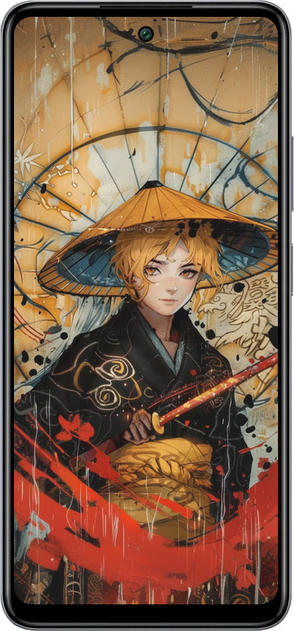 Силіконовий чехол Самурайська відвага для Infinix Smart 8 Plus - 6115u-3677 изображение 