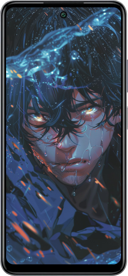 Силиконовый чехол Satoru Gojou для Infinix Smart 8 Plus - 6128u-3677 изображение 