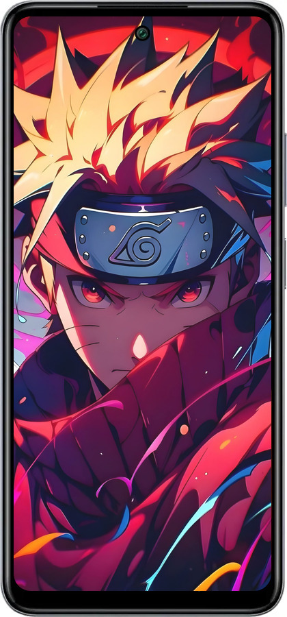 Силиконовый чехол Наруто для Infinix Smart 8 Plus - 6274u-3677 изображение 