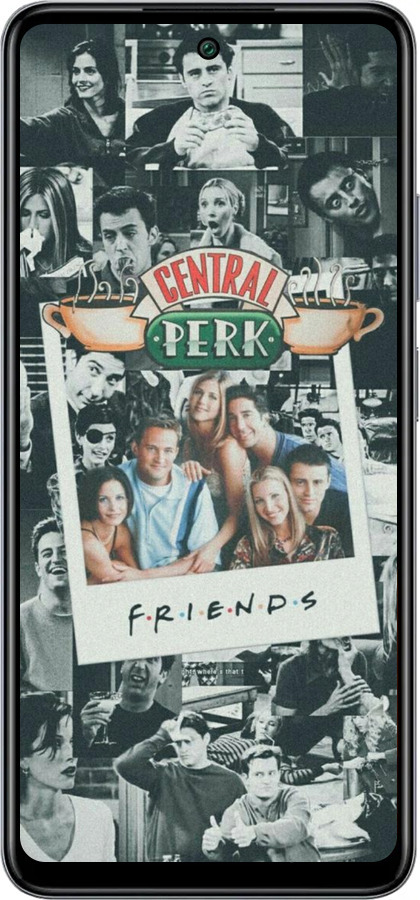 Силиконовый чехол Друзья для Infinix Smart 8 Plus - 6276u-3677 изображение 