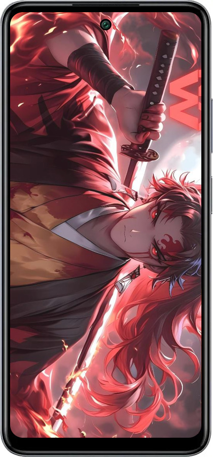 Силіконовий чехол Аниме воин для Infinix Smart 8 Plus - 6281u-3677 изображение 