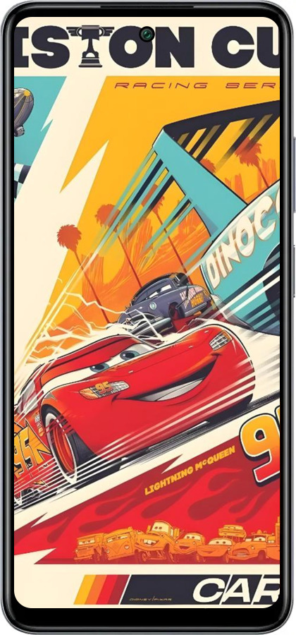 Силіконовий чехол Тачки для Infinix Smart 8 Plus - 6288u-3677 изображение 