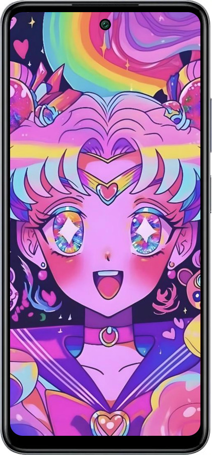 Силіконовий чехол Сейлор Мун 3 для Infinix Smart 8 Plus - 6352u-3677 изображение 