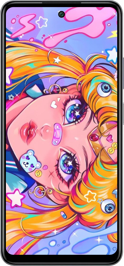 Силіконовий чехол Сейлор Мун 4 для Infinix Smart 8 Plus - 6353u-3677 изображение 