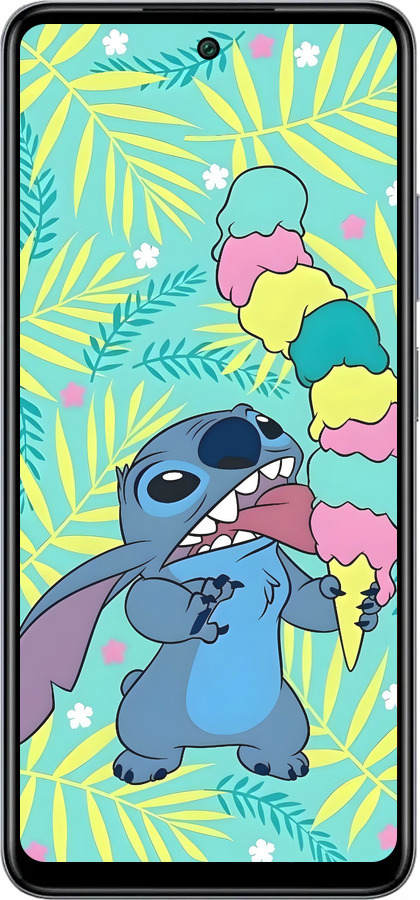 Силіконовий чехол Стіч для Infinix Smart 8 Plus - 6361u-3677 изображение 