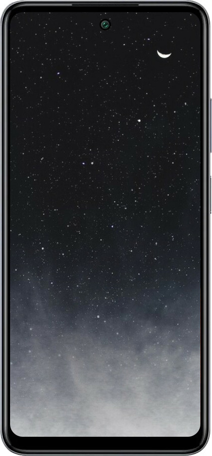 Силиконовый чехол Сині хмари, Синій місяць для Infinix Smart 8 Plus - 6396u-3677 изображение 