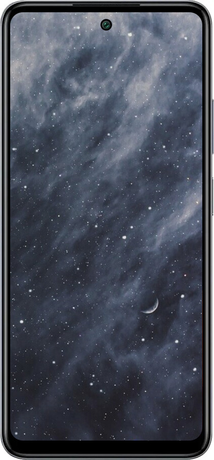 Силиконовый чехол Голубые облака, Голубая луна для Infinix Smart 8 Plus - 6398u-3677 изображение 