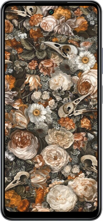 Силиконовый чехол В стиле барокко-мрачный для Infinix Smart 8 Plus - 6404u-3677 изображение 