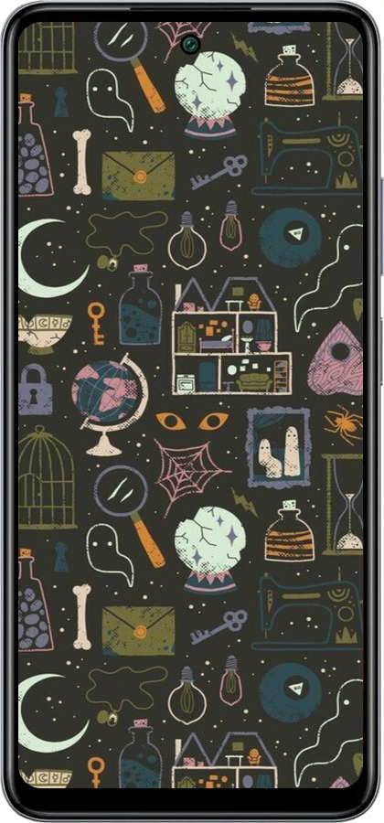 Силиконовый чехол Колдовской принт для Infinix Smart 8 Plus - 6425u-3677 изображение 