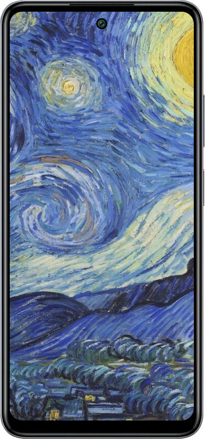 Силиконовый чехол «Звездная ночь» Винсента Ван Гога для Infinix Smart 8 Plus - 6433u-3677 изображение 