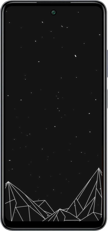 Силіконовий чехол Чорно білі абстрактні гори для Infinix Smart 8 Plus - 6437u-3677 изображение 