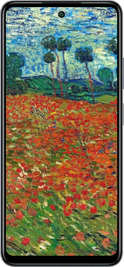 Силиконовый чехол Винсент Ван Гог-Маковое поле для Infinix Smart 8 Plus - 6466u-3677 изображение 