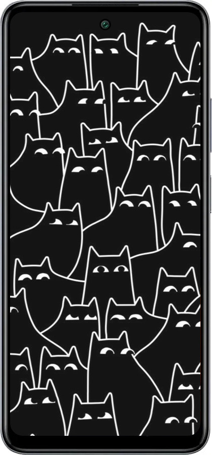 Силиконовый чехол С изображением кошек для Infinix Smart 8 Plus - 6470u-3677 изображение 