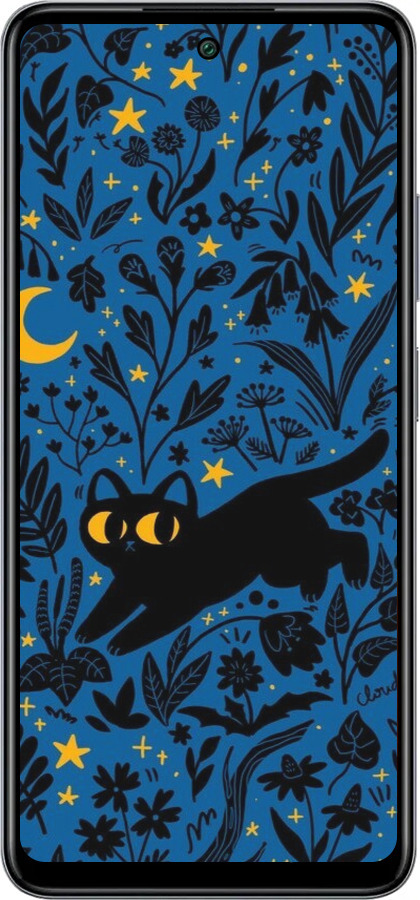 Силіконовий чехол Літня ніч для Infinix Smart 8 Plus - 6472u-3677 изображение 