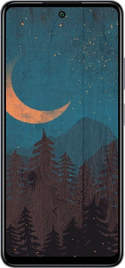 Силіконовий чехол Зоряний ліс для Infinix Smart 8 Plus - 6480u-3677 изображение 