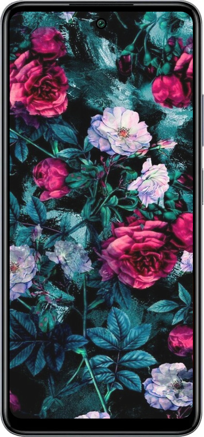 Силиконовый чехол Сад и розы для Infinix Smart 8 Plus - 6483u-3677 изображение 