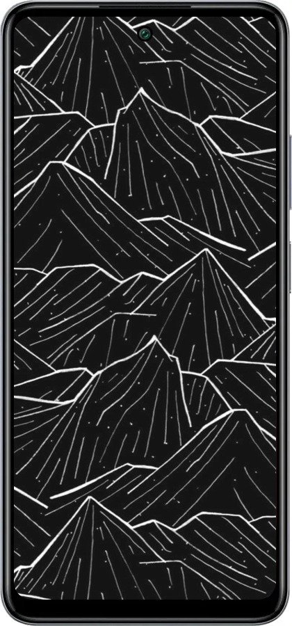 Силиконовый чехол С изображением Темных гор для Infinix Smart 8 Plus - 6489u-3677 изображение 