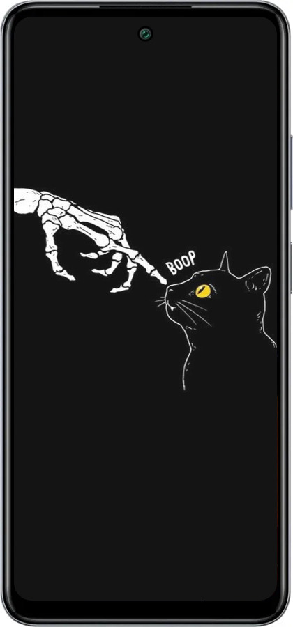 Силиконовый чехол Кошка для Infinix Smart 8 Plus - 6505u-3677 изображение 