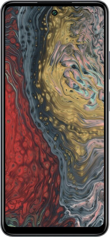 Силиконовый чехол С изображением абстрактной живописи для Infinix Smart 8 Plus - 6530u-3677 изображение 